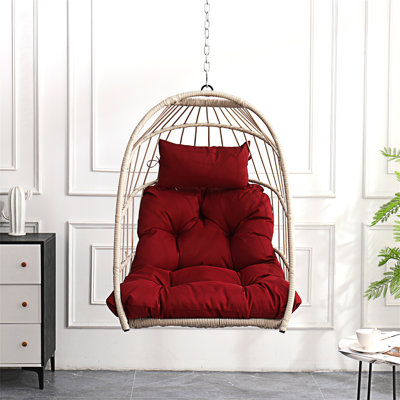 Chaise suspendue en PE pour l'extérieur