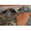 Tapis traditionnel rétro en laine à motif médaillon 6 x 10