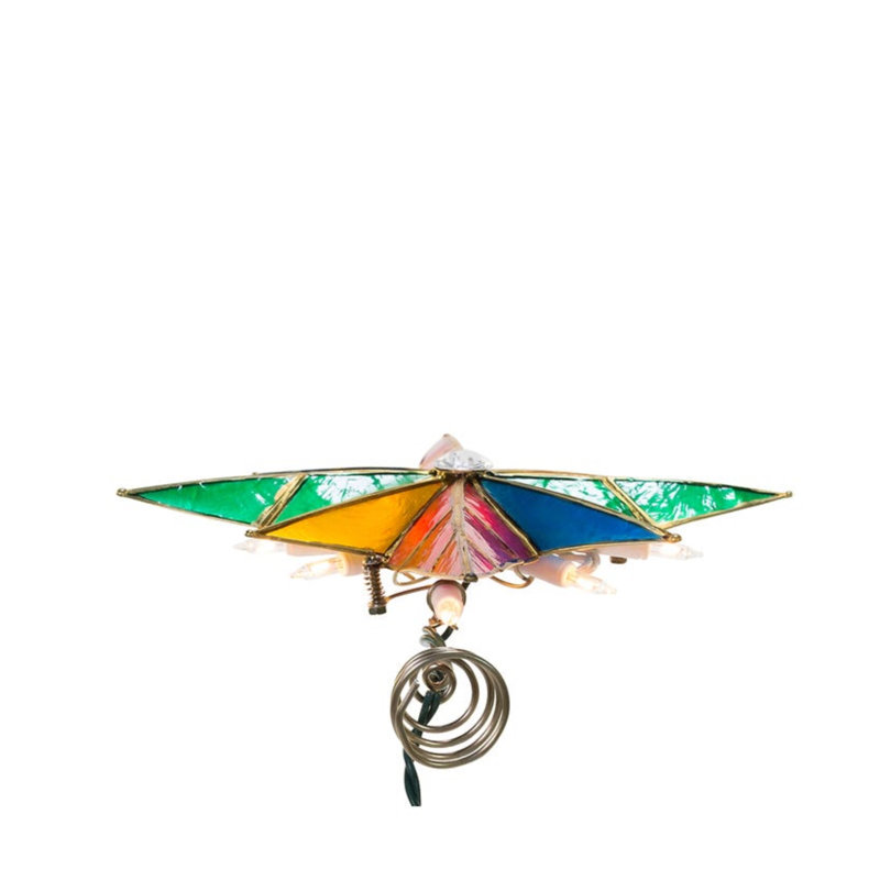 Bethlehem 16.5'' Shell / Capiz Astrology & Stars Lighted Tree Topper, Multi Colored