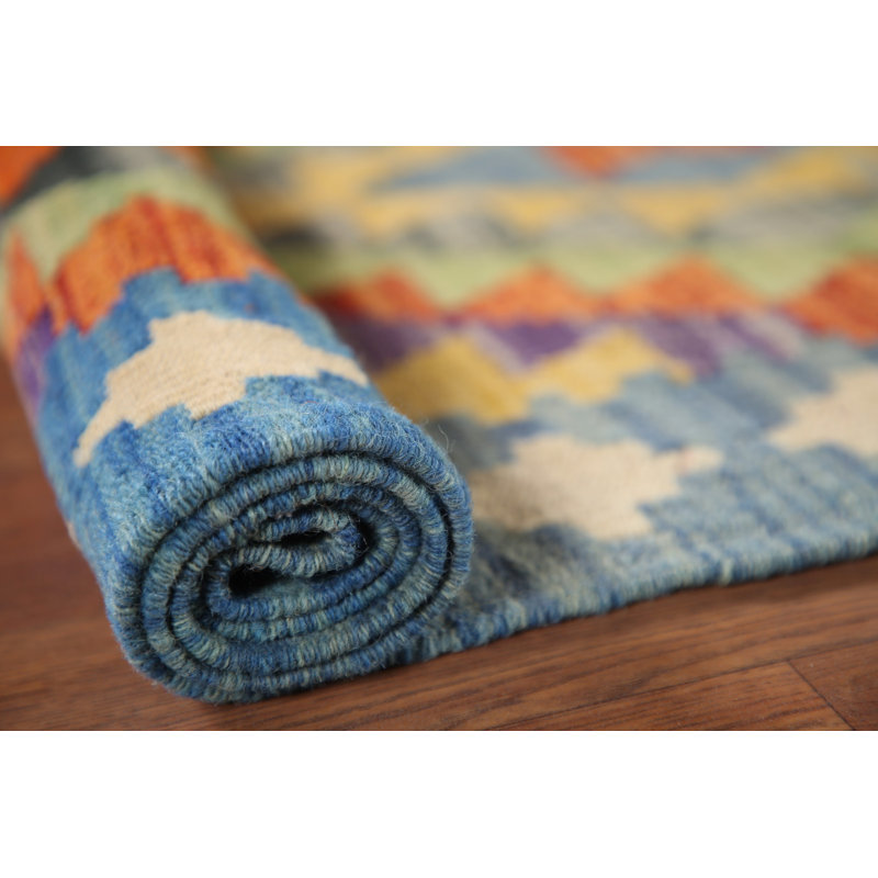 South Western Kilim Oriental Accent Rug 3x4