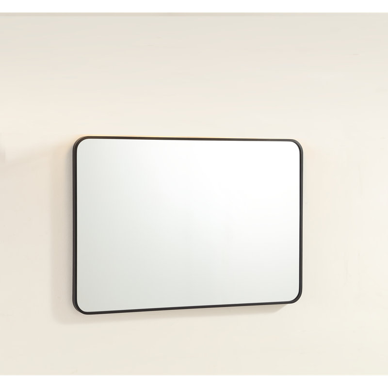 Miroir 24,8 "x 36,75" noir huilé