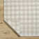 Lavande Plaid Wool Area Rug