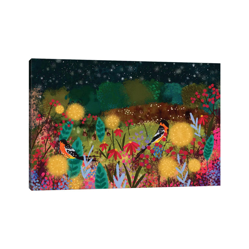 Autumn Days II by Joy Laforme - Painting on Canvas, Wrapped Canvas, 66.04cm H x 101.6cm W x 3.81cm D