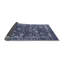 Tapis oriental bleu marine / blanc Sewickly-578073651