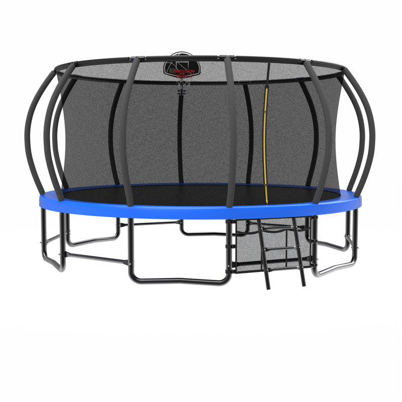 Trampoline pour enfants_108X180X180, Bleu
