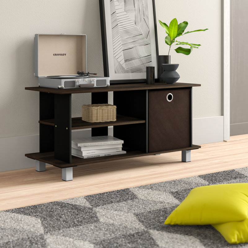 Inaayah TV Stand for TVs up to 32", Columbia Walnut/Dark Brown