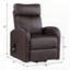 Fauteuil inclinable électrique en cuir synthétique-1417577973