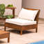 Chaise de patio avec coussins Shorehamby