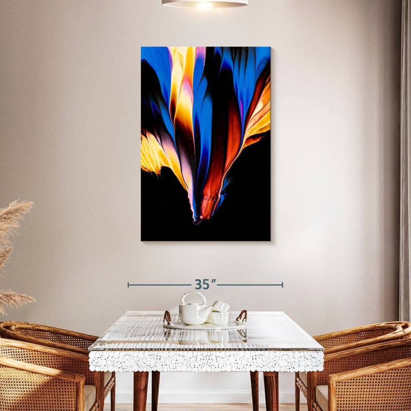 Avery Abstract Paint II, 45" H x 30" W