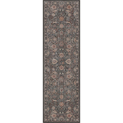  Tapis à motif floral oriental Asha