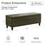Faux Leather Upholstered Storage Bench-1664387421