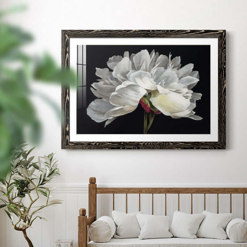 Morning Light - Reproduction d'art sur papier encadrée, H 31 po x l 44 po x P 1 po, Cadre noir