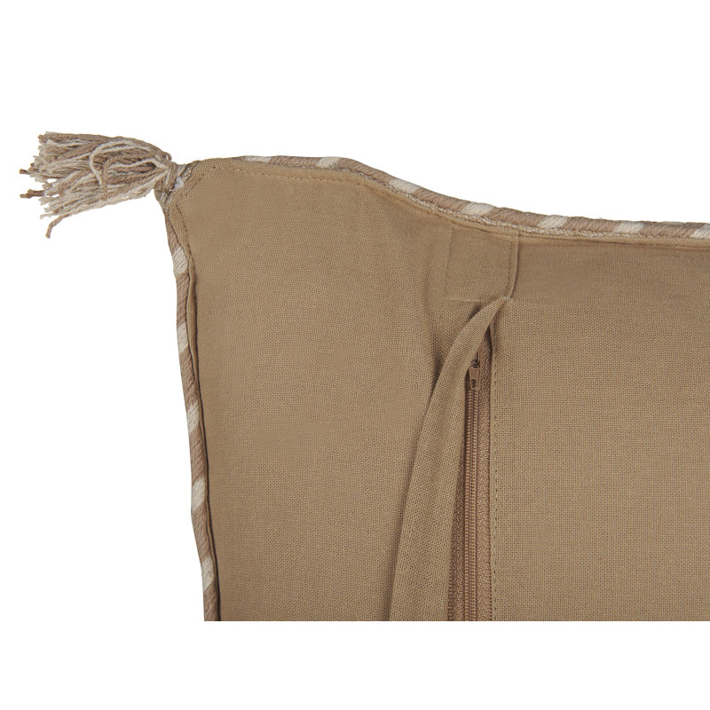 ERIGERON Beige Square Cushion