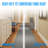 Extra-Long Custom-Length Non-Slip Runner Rug with Dirt-Trapping Grooves. Heavy-Duty, Absorbent, Stain-Resistant, and Washable. Perfect for Entryways, Hallways, and Offices, Gray.-525222415