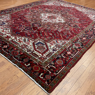 Tapis rectangulaire en laine