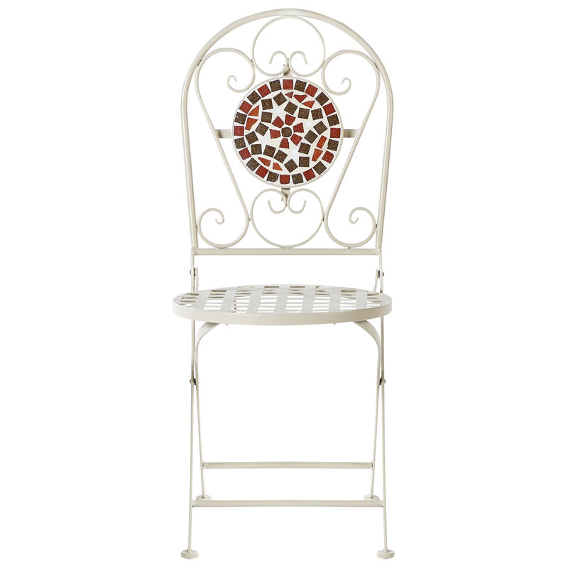 Brode Foldable Outdoor Patio Dining Side Chair