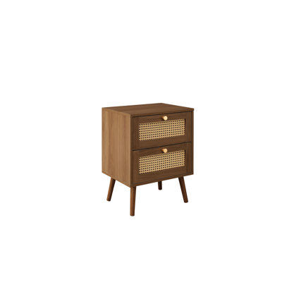 Noemi 2 Drawer Bedside Table
