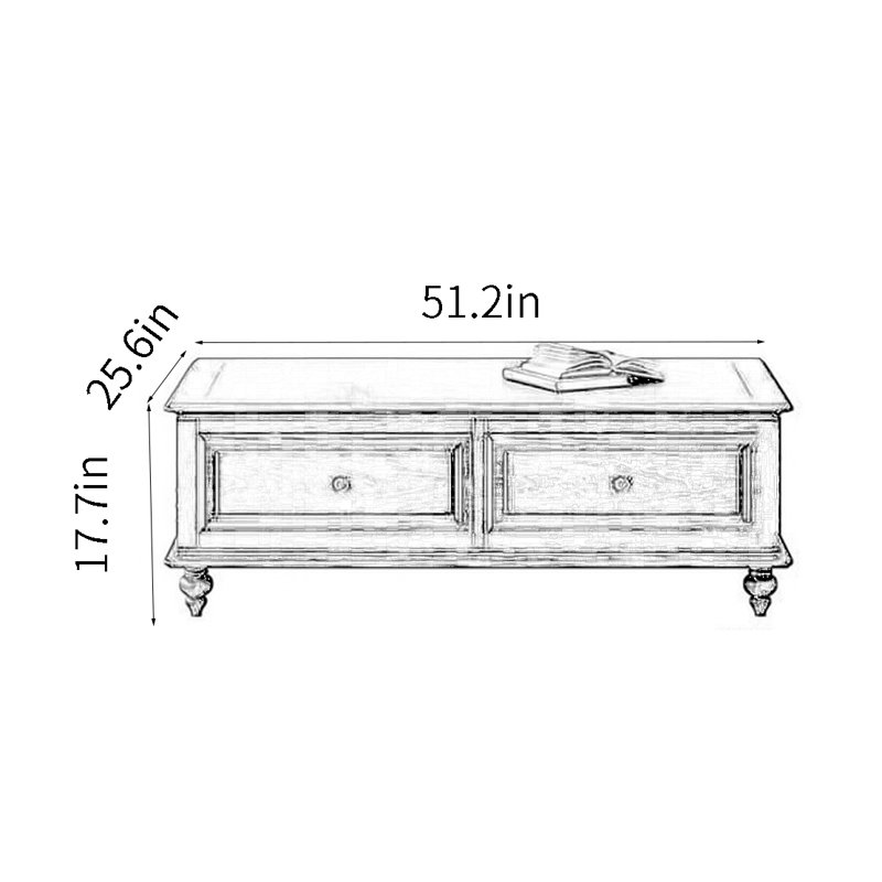 Table basse Superior Superior, Brun