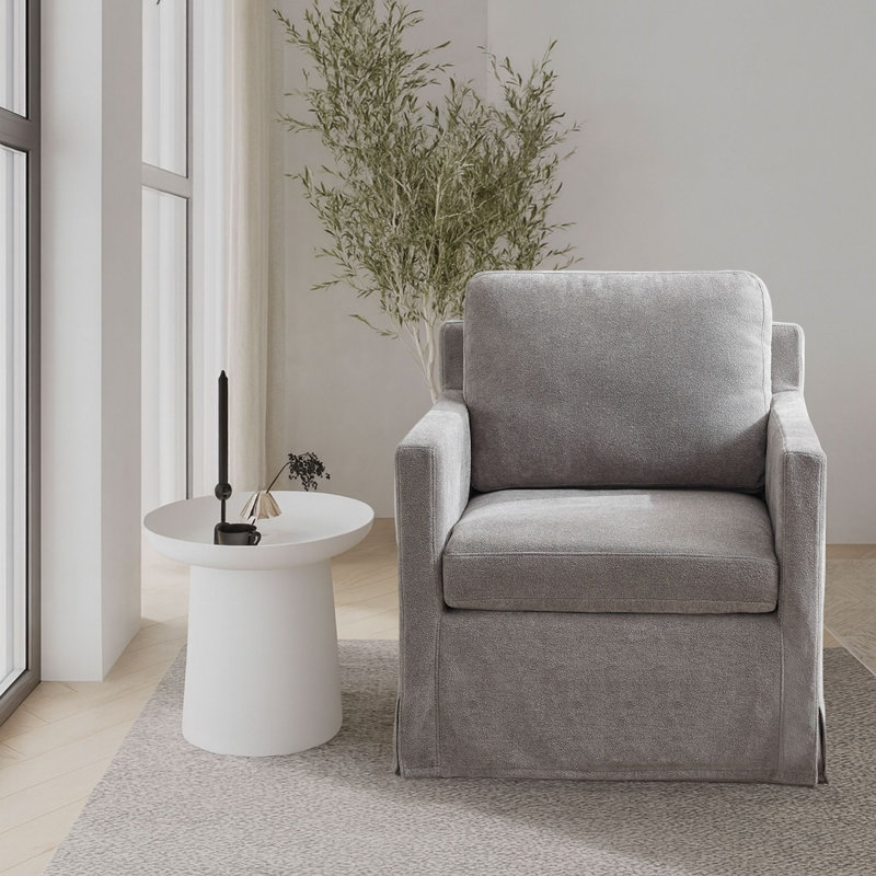 Fauteuil de bureau Chenille, Gris