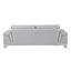 Canapé en cuir véritable gris clair moderne-33133434
