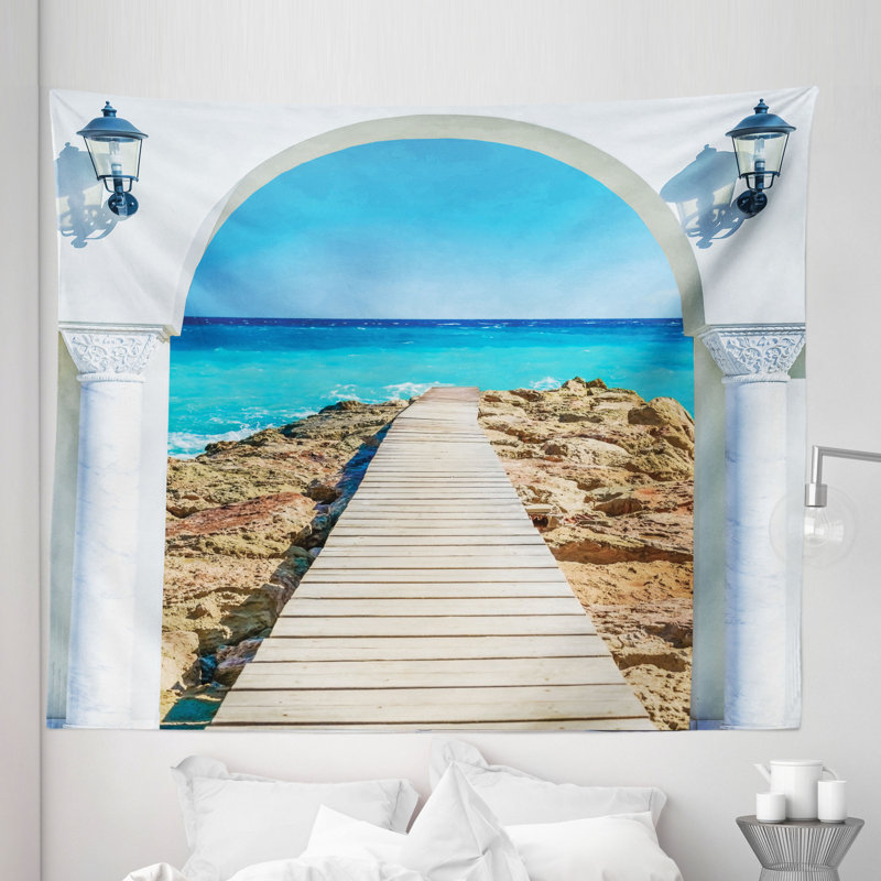 Microfiber Wall Hanging, 264.16cm H x 223.52cm W