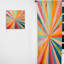 Colourful Mid Century Optical Serenade I - Midcentury Room Darkening Abstract Curtain - 1 Panel-107832028