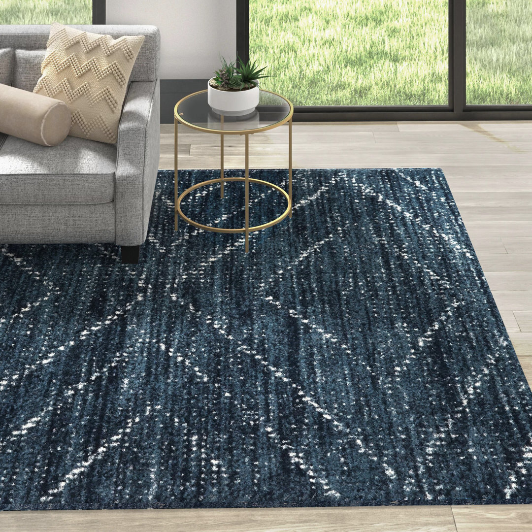 Beveridge Geometric Indoor Rug Mercury Row® Rug 