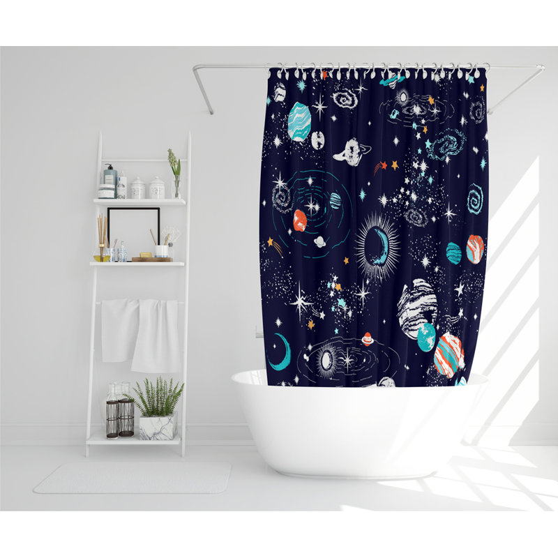 Dillynn Polyester Shower Curtain Set