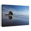 View Of Rock Formations Close To Coastline Cannon Beach Oregon USA by Dan Merkel - Wrapped Canvas Print-1954812715