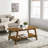 Mid-Century Modern Wood Shelf Coffee Table Set-7337917