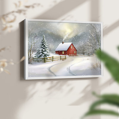 «Chirstmas Art» - Dccxxxi - Reproduction encadrée - Restickable