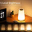 Night Light, Led Touch Bedside Table Lamp, 13 Rgb Colours Changing, 5 Brightness Level Switch, Timing Function, Rechargable Remote Control Dimmable Light For Bedroom, Living Room-342491707