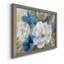 Transient Garden Blues - Reproduction d'art sur toile encadrée-264000100-264000103