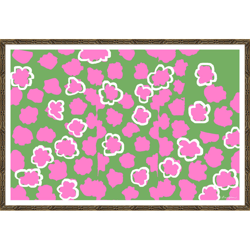 Watermark In Green Giclee Print by Dana Gibson