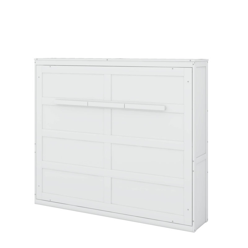 Grand lit escamotable mural, Blanc