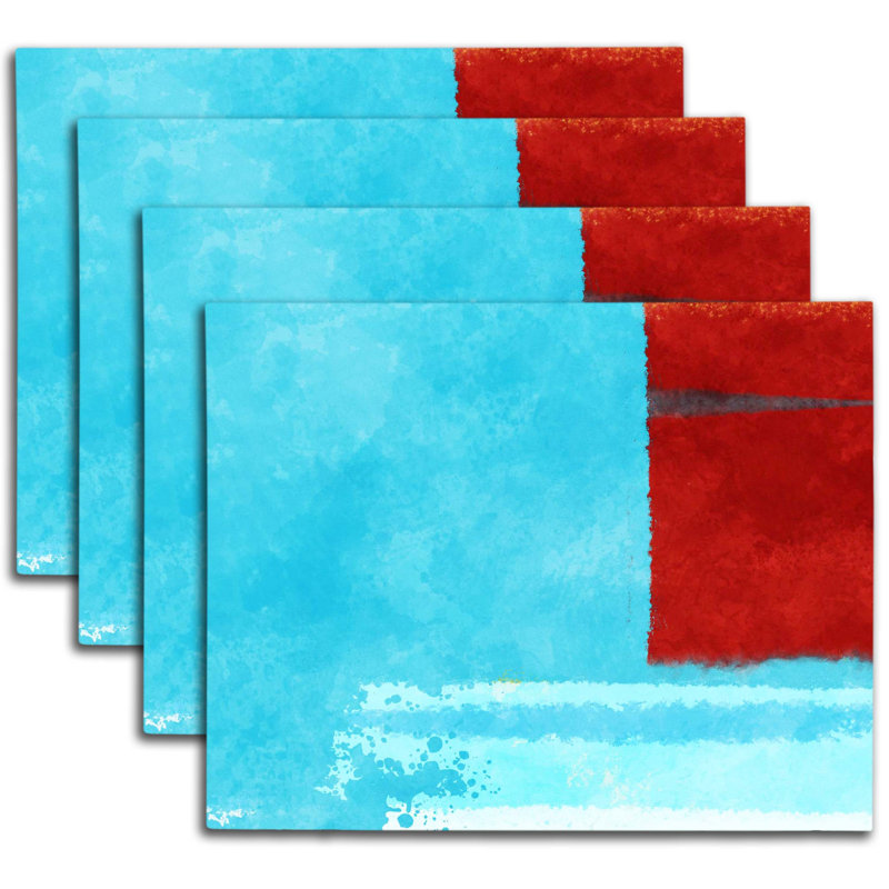 Napperon abstrait en polyester