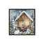 «Christmas Cabin with Sleigh» par Nicole DeCamp, reproduction d'art-965340871-965340870-965340864