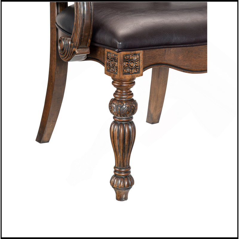 Ensemble de fauteuils de salle à manger traditionnels 2 pièces