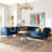 Modern 6 Light 2 Tier Crystal Chandelier-22986192