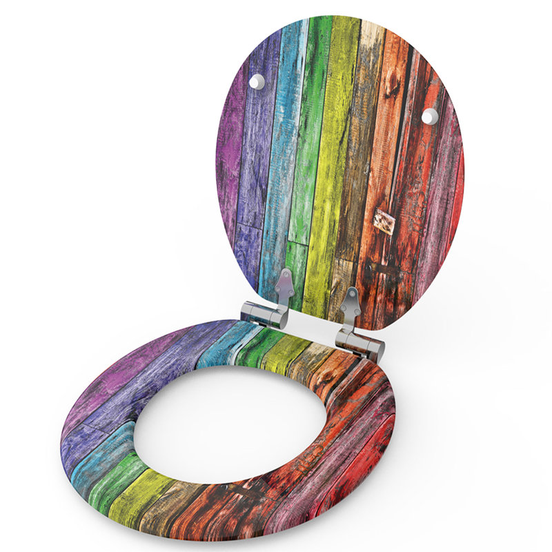 Round Toilet Seat and Lid