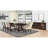 Fremont Antique Brown Trestle Rectangular Dining Table