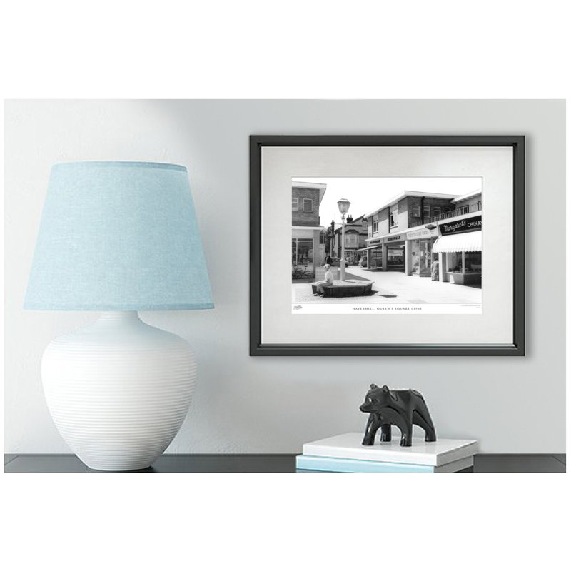 Haverhill, Queen's Square C1965 by Francis Frith - Single Picture Frame Print, 60cm H x 80cm W  x 2.3cm D