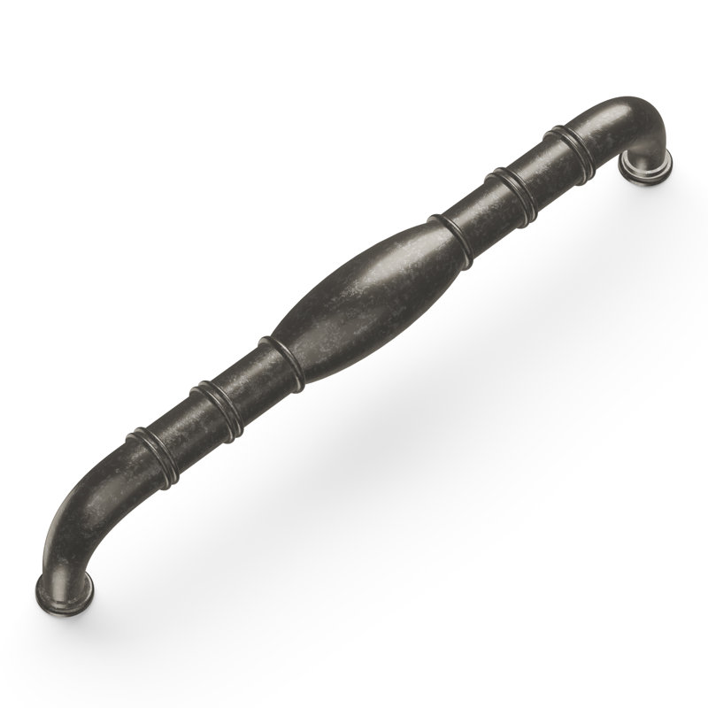 Williamsburg Collection Appliance Pull - 12" Center to Center Cabinet Pull Black Nickel Vibed - Farmhouse Hardware for Drawers & Cabinets
