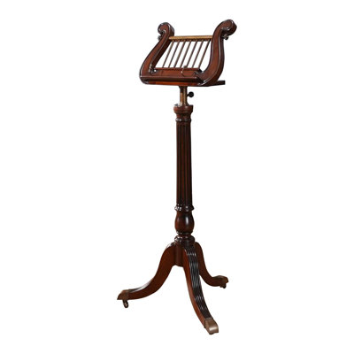 Solid Wood Mahogany Plant Stand 1 Tier