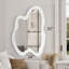 Miroir mural en bois massif-16764211-16764210
