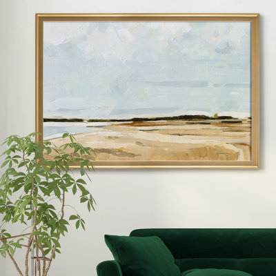 «Quiet Coast I», reproduction d'art sur toile
