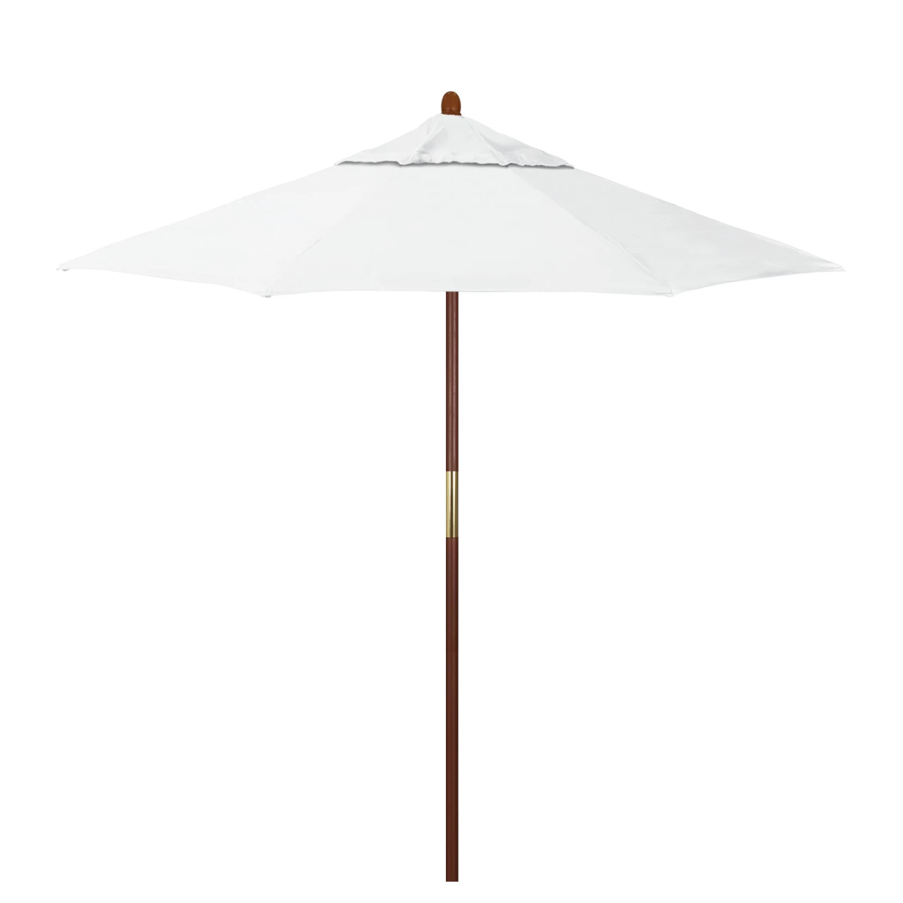 Manford 7.5' Sunbrella® Umbrella, Canvas Natural Sunbrella® Canvas