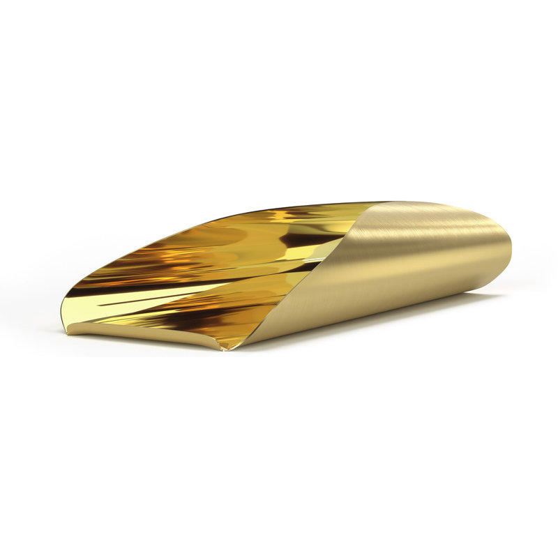 Biju Metal Decorative Bowl, Polished Gold