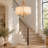 Lidia 3-Light Shaded Drum Chandelier