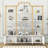 Tailon 4-Tiers Home Office Bookcase Bookshelf, Storage Cabinet and Display Shelf